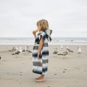 SlowTide kids surf poncho